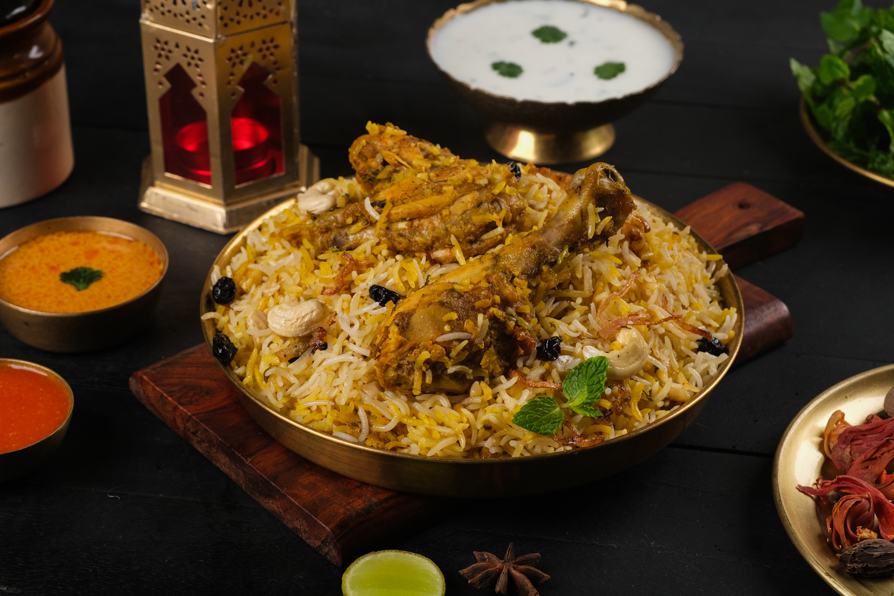 Chicken Hyderabadi Biryani (600gm)